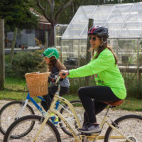 jaime bloom and daughter bella 10 mile ride