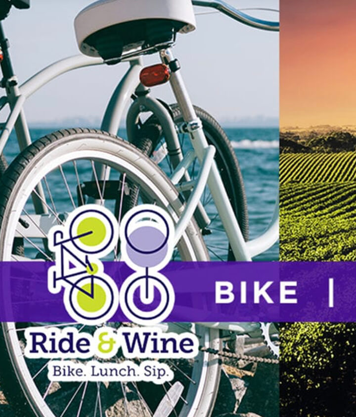 Bike,lunch,sip