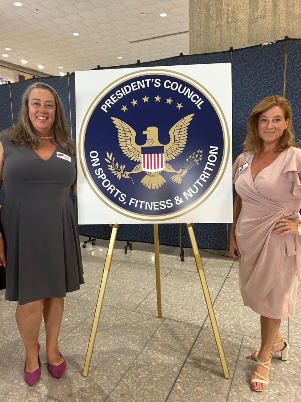 Jennifer Fowkes and Theresa Roden in Washington D.C.